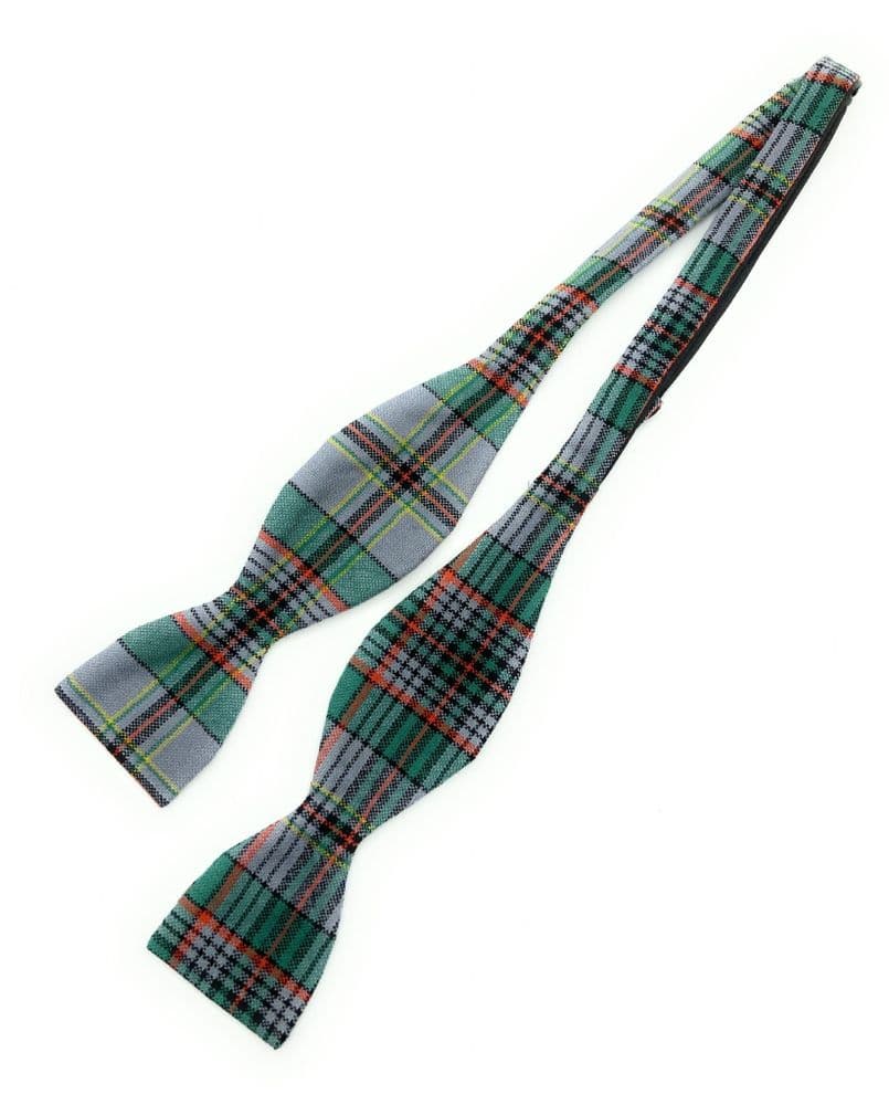 Gents Pure Wool Craig Ancient Tartan Self Tied Bow Tie Made in Scotland