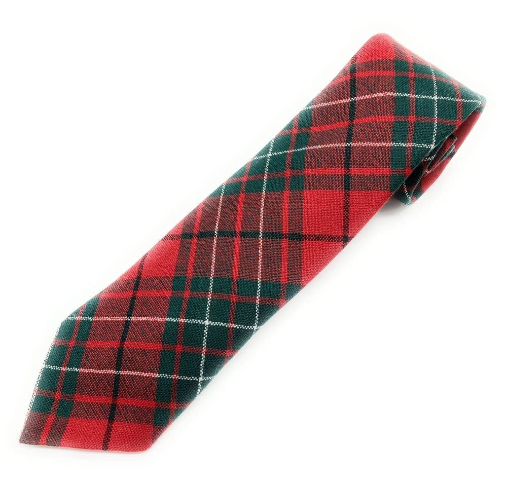 Gents Pure Wool Cumming Tartan Tie Made in Scotland