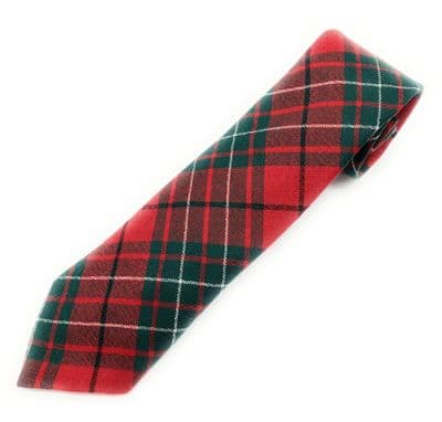 Gents Pure Wool Cumming Tartan Tie | Made in Scotland