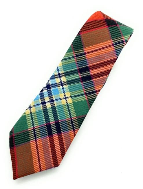 Gents Pure Wool Dundee Old Tartan Tie Made in Scotland