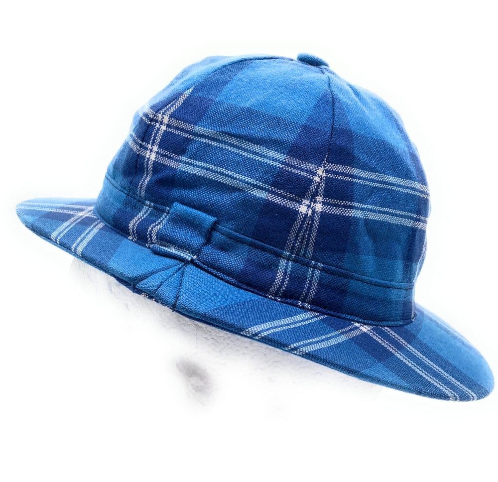 Gents Pure Wool Earl of St Andrews Tartan Deerstalker Hat