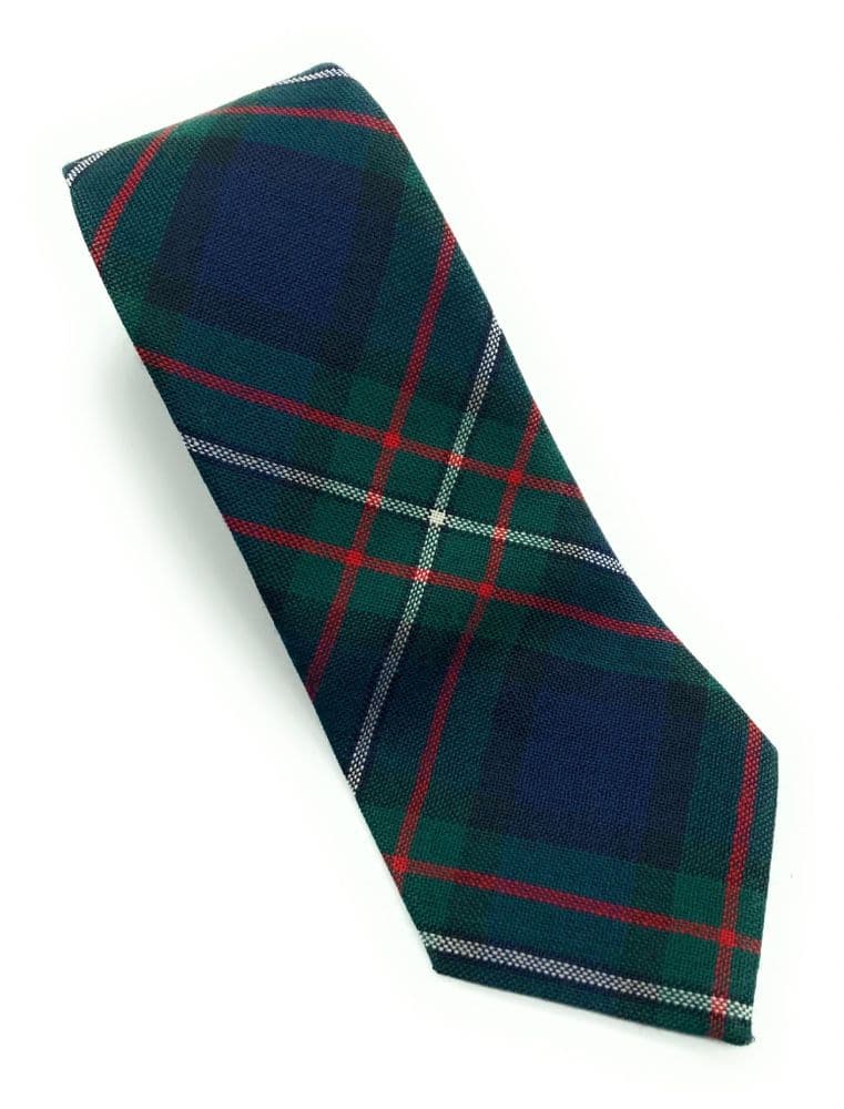 Gents Pure Wool Ferguson Modern Tartan Tie Made in Scotland