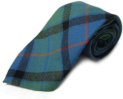 Gents Pure Wool Flower of Scotland Tartan Tie By Ingles Buchan of Scotland