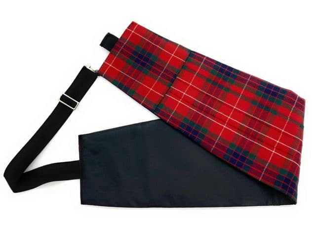 Gents Pure Wool Fraser Dress Tartan Cummerbund Made In Scotland