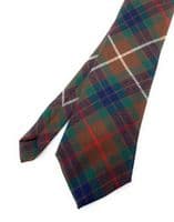 Pure Wool Fraser Hunting Tartan Tie | Made in Scotland