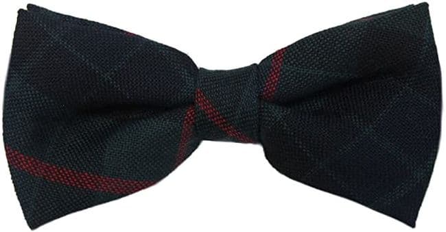 Gents Pure Wool Gunn Modern Tartan Bow Tie Made in Scotland