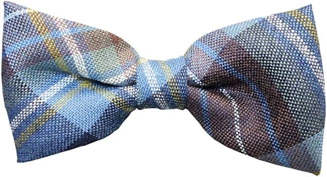 Gents Pure Wool Holyrood Tartan Bow Tie Made in Scotland