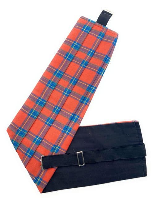 Gents Pure Wool  Inverness District Tartan Cummerbund Made In Scotland