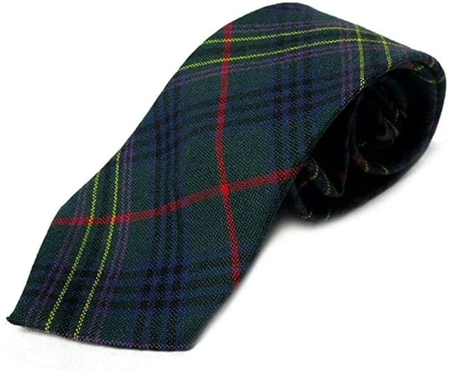 Gents Pure Wool Kennedy Tartan Tie Made in Scotland