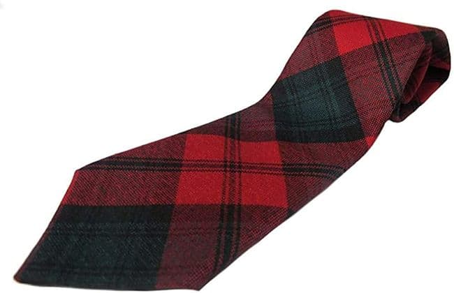 Gents Pure Wool Kerr Tartan Tie Made in Scotland