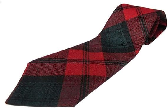 Pure Wool Kerr Tartan Tie | Made in Scotland