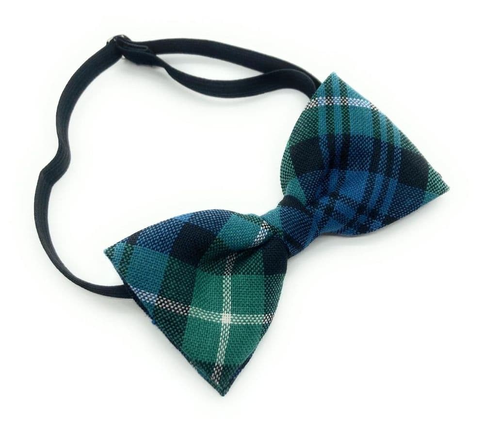 Gents Pure Wool Lamont Ancient Tartan Bow Tie Made in Scotland