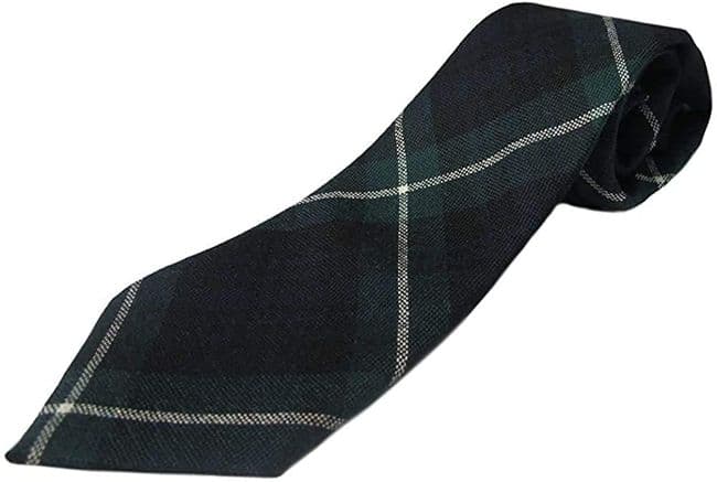 Gents Pure Wool Lamont Tartan Tie Made in Scotland