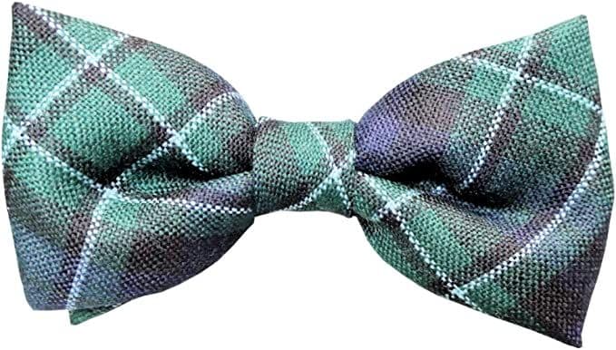 Gents Pure Wool MacCallum Modern Tartan Bow Tie Made in Scotland