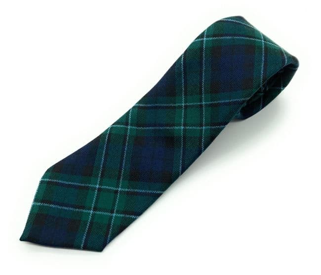 Gents Pure Wool MacCallum Modern Tartan Tie Made in Scotland