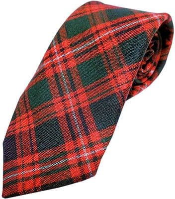 Gents Pure Wool MacIntyre Tartan Tie | Made in Scotland