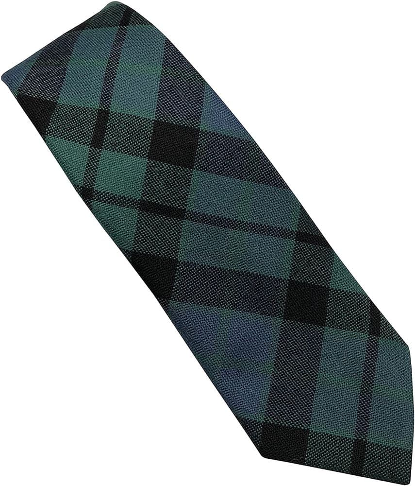 Gents Pure Wool MacKay Ancient Tartan Tie Made in Scotland