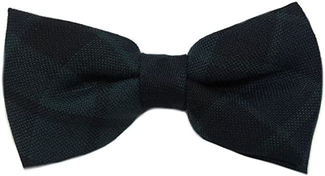 Gents Pure Wool MacKay Modern Tartan Bow Tie Made in Scotland
