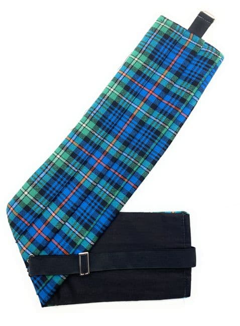 Gents Pure Wool MacKenzie Ancient Tartan Cummerbund Made In Scotland