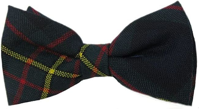 Gents Pure Wool MacLaren Tartan Bow Tie Made in Scotland
