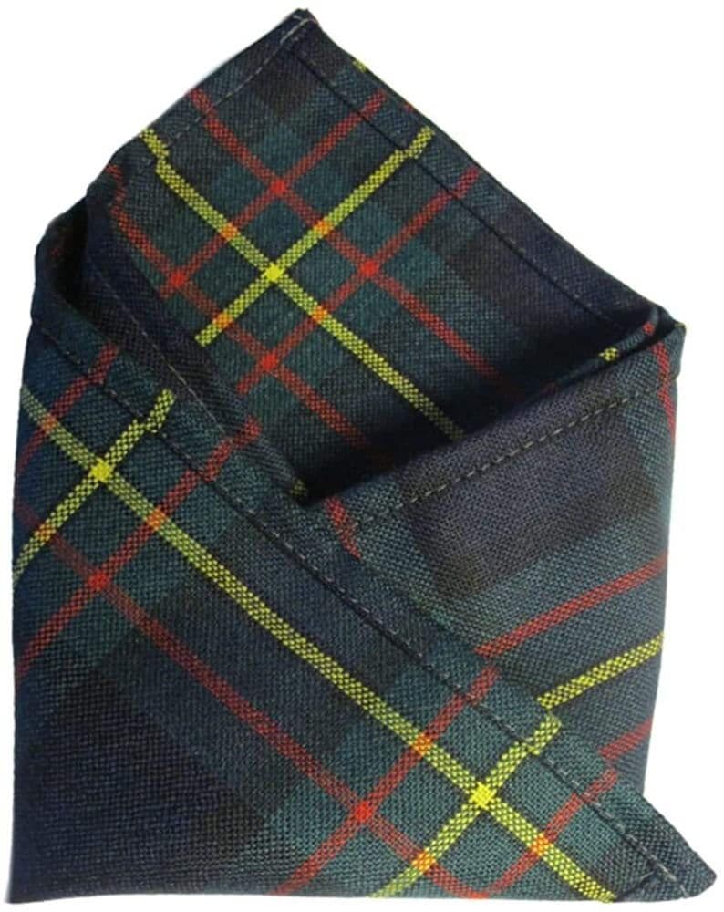 Gents Pure Wool MacLaren Tartan Pocket Square - Made In Scotland