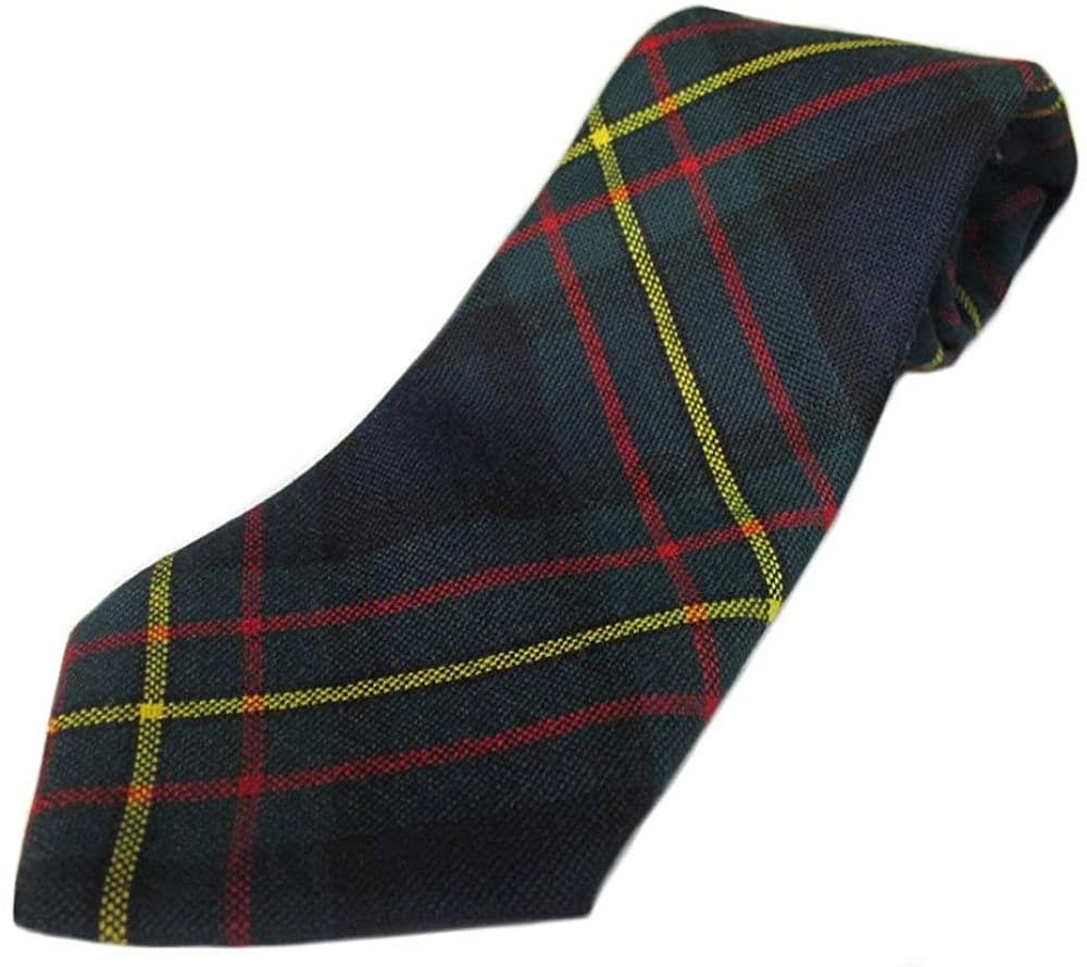 Gents Pure Wool MacLaren Tartan Tie Made in Scotland