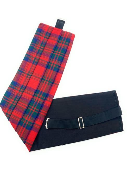 Gents Pure Wool Matheson Modern Tartan Cummerbund Made In Scotland