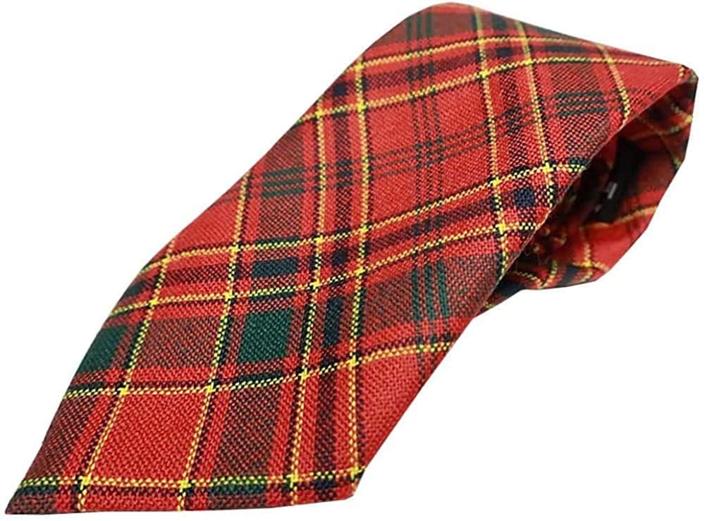 Gents Pure Wool Munro Tartan Tie Made in Scotland