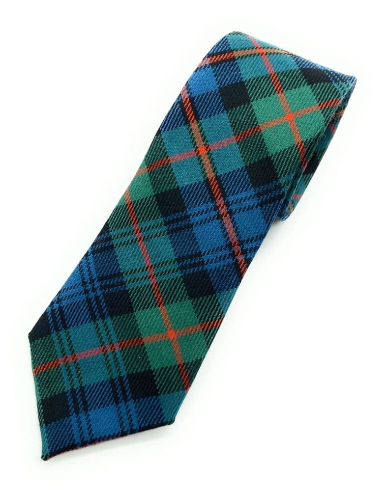 Gents Pure Wool Murray of Atholl Ancient Tartan Tie Made in Scotland