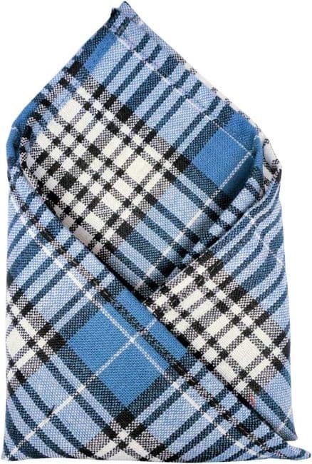 Gents Pure Wool Napier Tartan Pocket Square - Made In Scotland