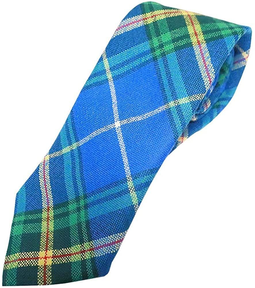 Gents Pure Wool Nova Scotia Tartan Tie Made in Scotland