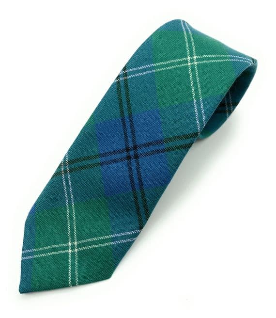Gents Pure Wool  Oliphant Tartan Tie Made in Scotland