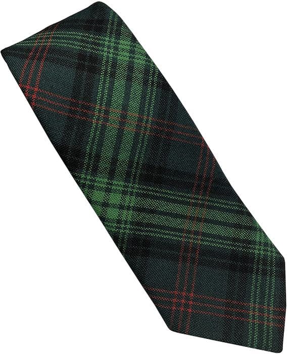 Pure Wool Ross Hunting Tartan Tie | Made in Scotland