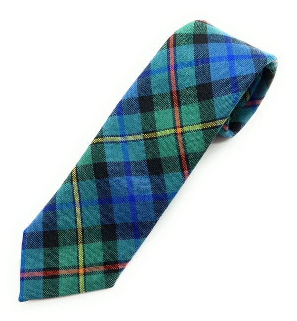 Gents Pure Wool Smith Ancient Tartan Tie Made in Scotland