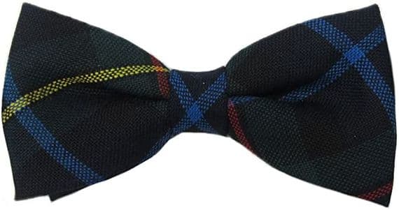 Gents Pure Wool Smith Tartan Bow Tie Made in Scotland