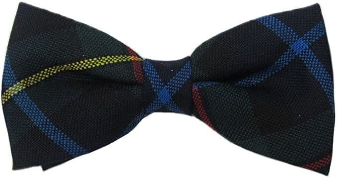 Gents Pure Wool Smith Tartan Bow Tie Made in Scotland