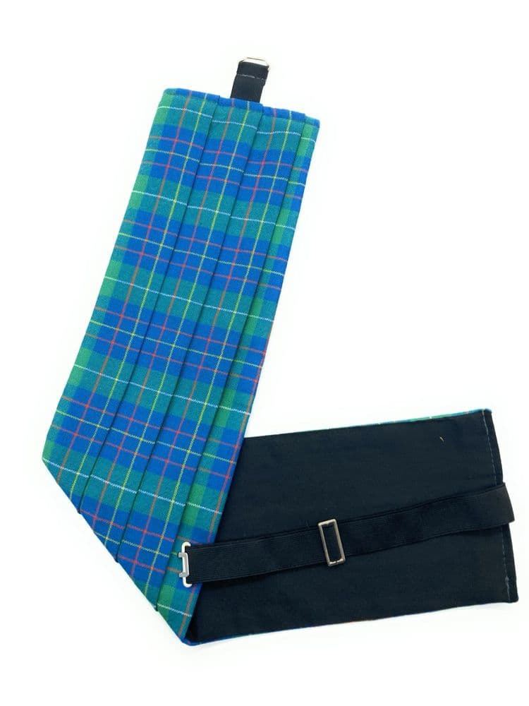 Gents Pure Wool Tartan Inglis Ancient Cummerbund Made In Scotland