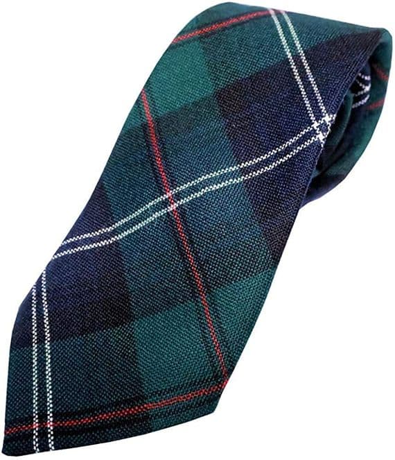 Pure Wool Urquhart Tartan Tie | Made in Scotland