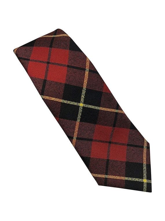 Pure Wool Wallace Tartan Tie | Made in Scotland