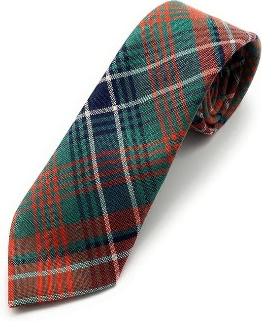 Gents Pure Wool Wilson Ancient Tartan Tie -Made in Scotland