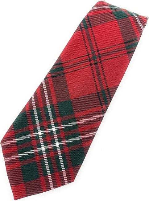 Gents Scott Red Tartan Tie