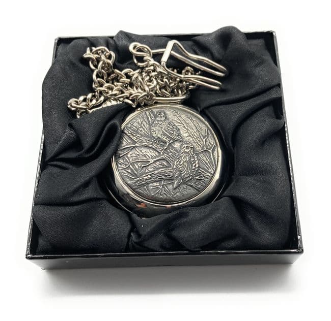 Gents Scottish Grouse/Pheasant Wildlife Pocket Watc