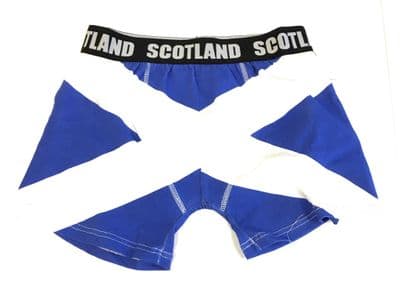 Gents Scottish Novelty Saltire Scotland Flag Boxer Shorts