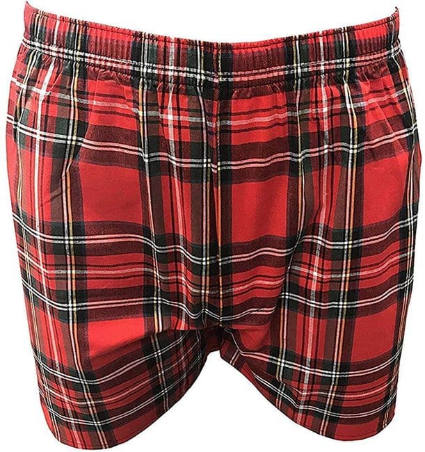 Gents Traditional Royal Stewart Tartan Boxer Shorts