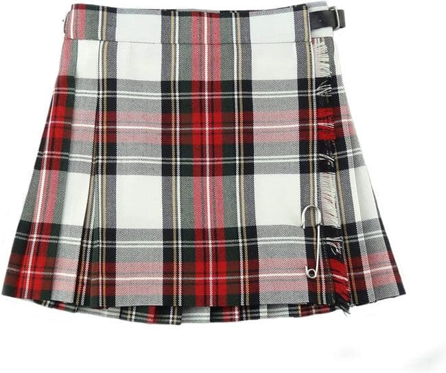 Girls Dress Stewart Tartan Kilt