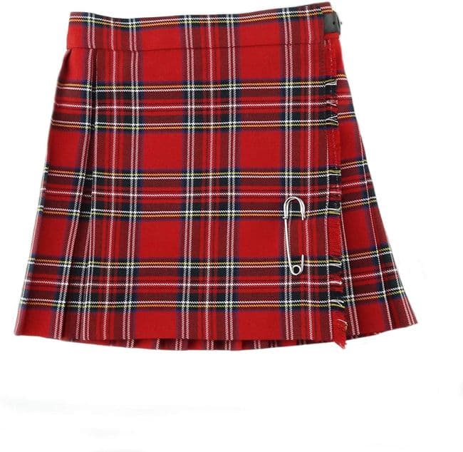 Girls Royal Stewart Tartan Kilt