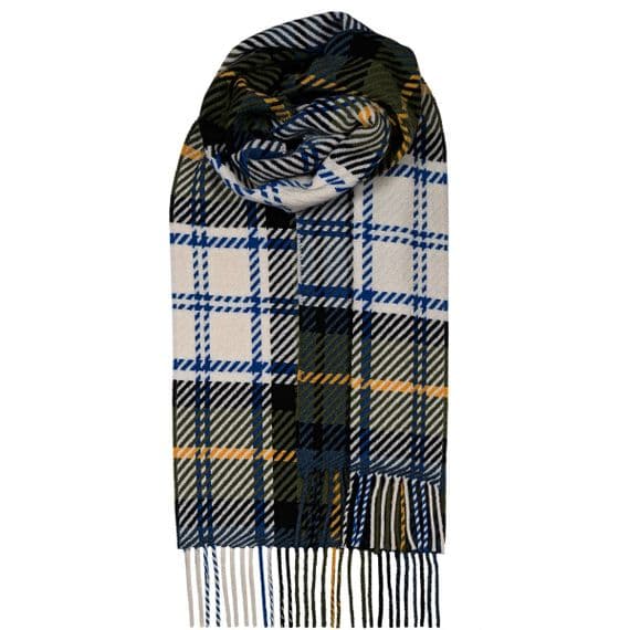 Gordon Dress Ancient Scarf | Luxury Superfine Wool | Highland Tweed