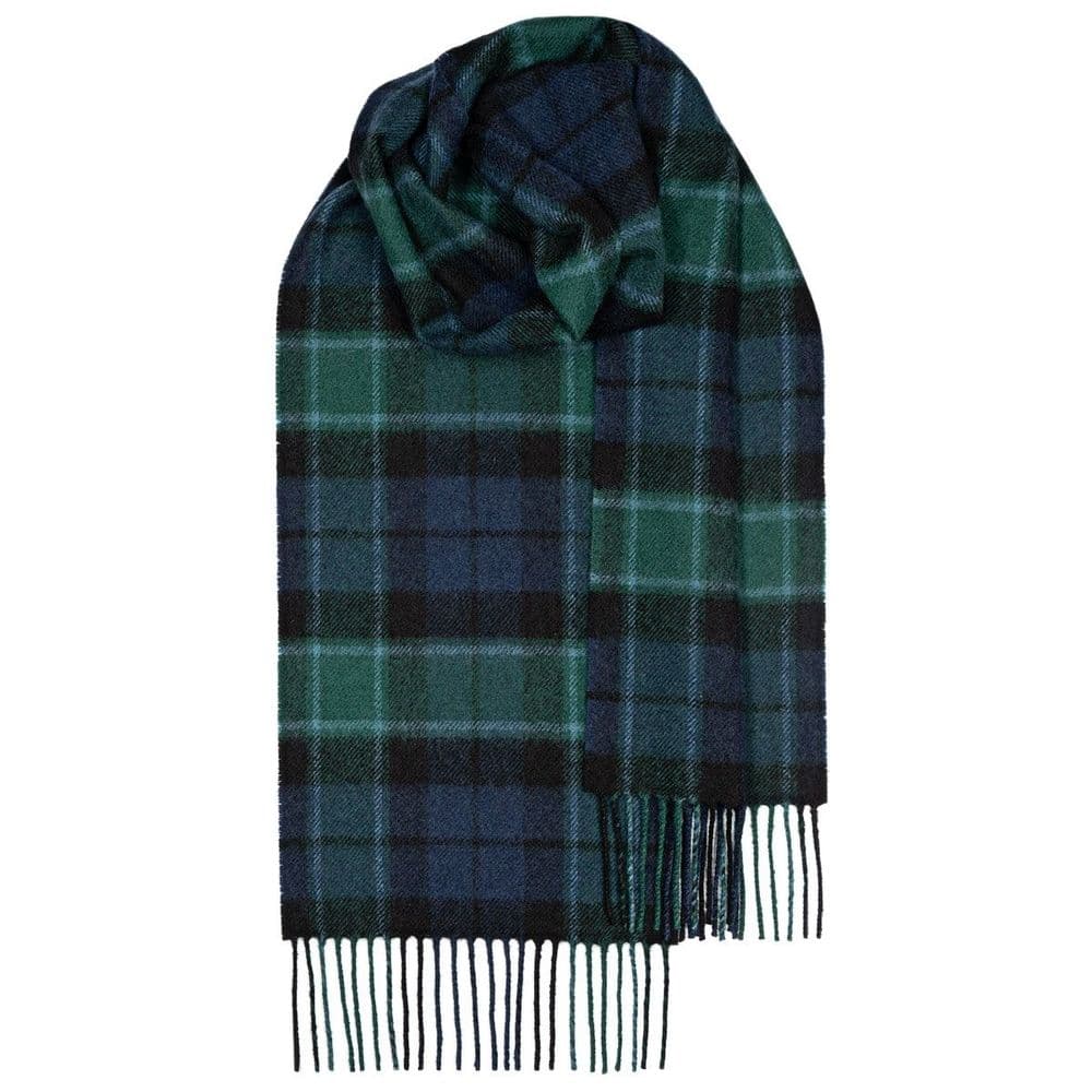 Graham of Menteith Modern Tartan Lambswool Unisex Scarf - Made in Scotland