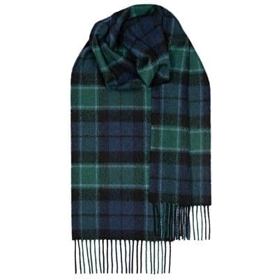Graham of Menteith Modern Tartan Pure Lambswool Unisex Scarf | Made in Scotland