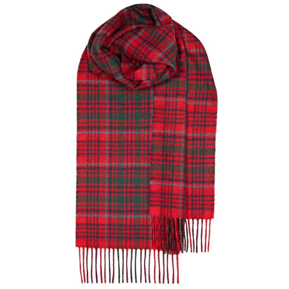 Grant Modern Tartan Pure Lambswool Unisex Scarf - Made in Scotland